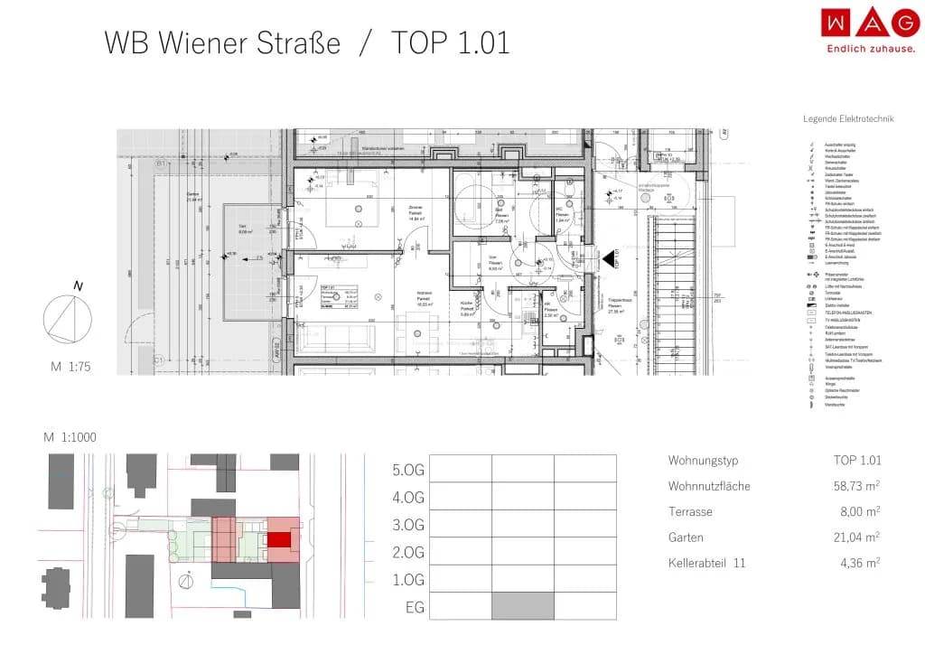 2-Zimmer-Wohnung mieten in Linz – 58,73 m² – Bild 16 von 16