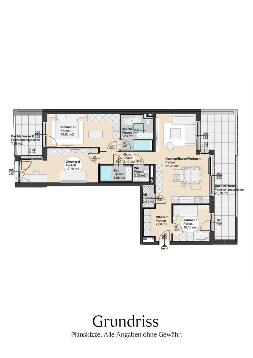 4-Zimmer-Wohnung kaufen in Mödling – 108 m², € 910.000 – Bild 10 von 10