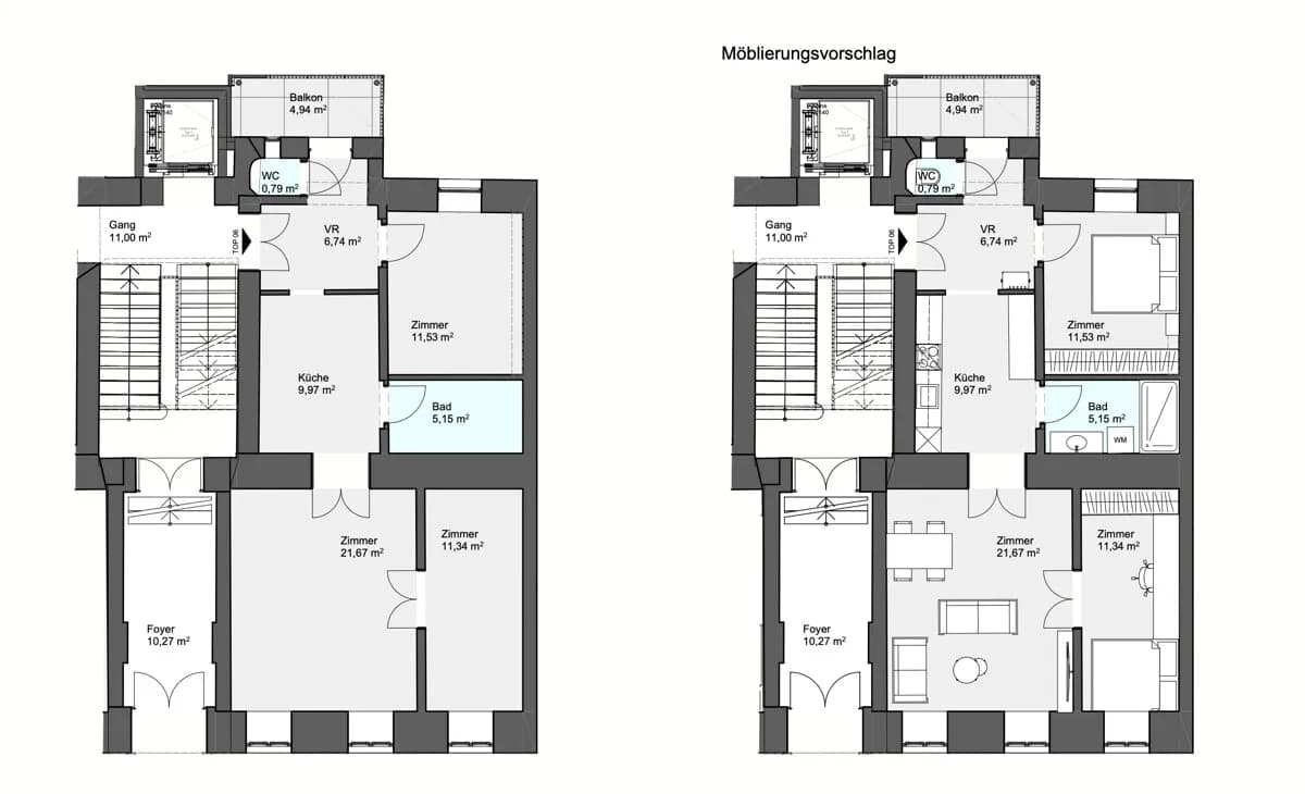 3-Zimmer-Wohnung kaufen in Wien – 67,19 m², € 560.000 – Bild 5 von 5