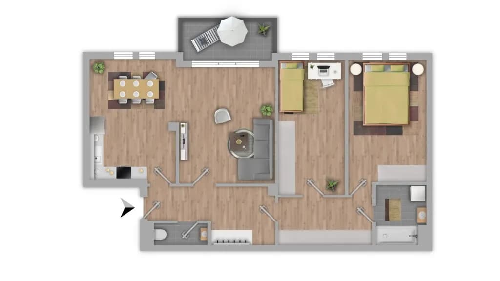 3-Zimmer-Wohnung kaufen in Wien – 83,5 m², € 419.000 – Bild 7 von 7