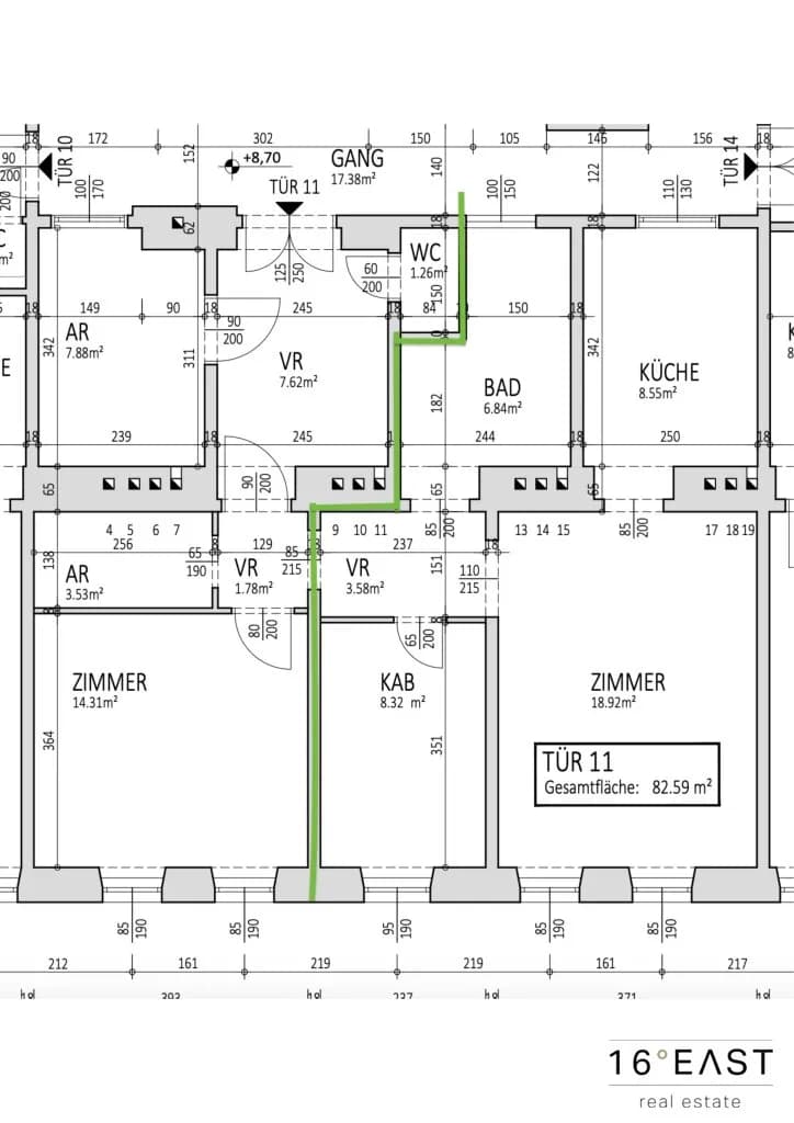 4-Zimmer-Wohnung kaufen in Wien – 82,59 m², € 299.000 – Bild 17 von 17