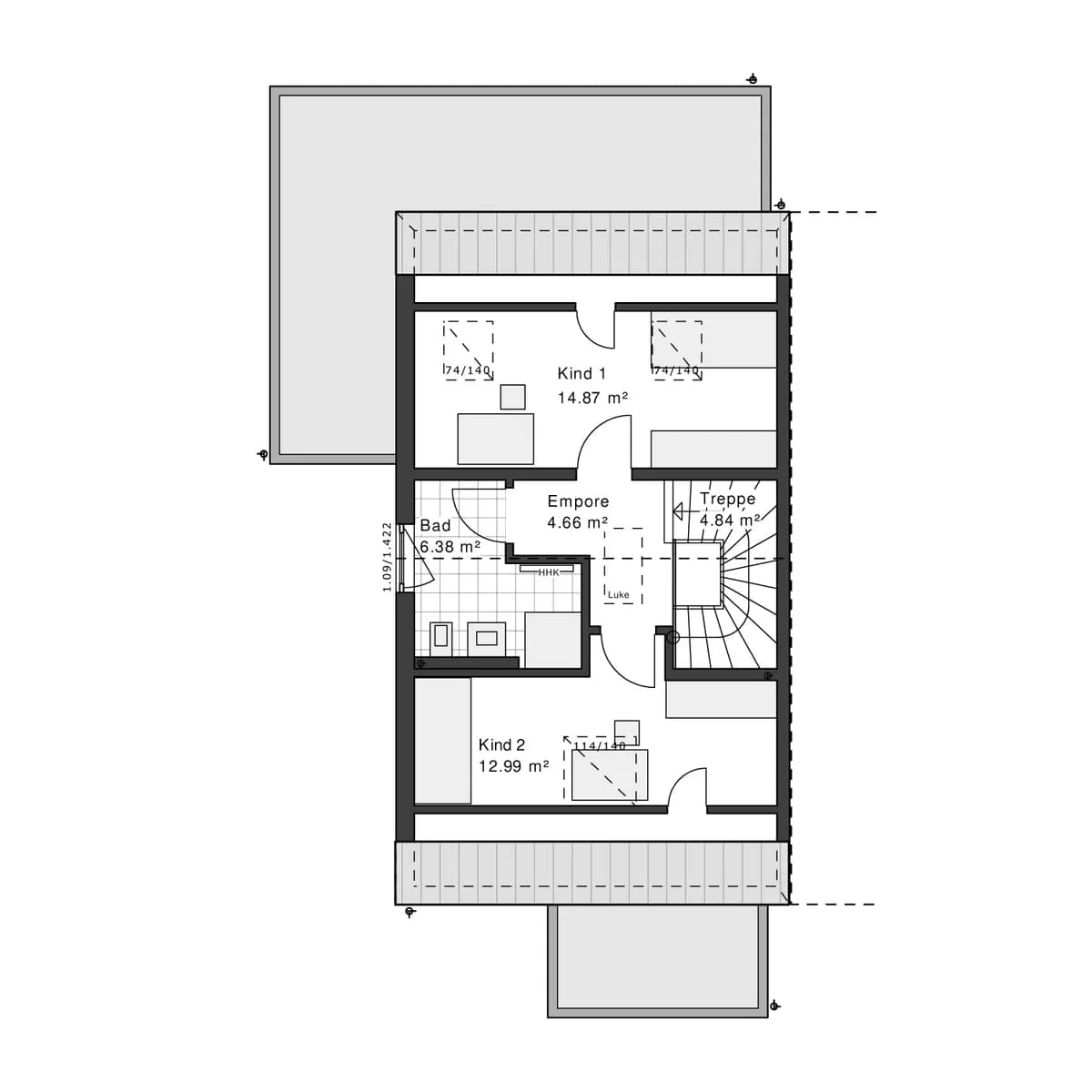 3-Zimmer-Haus kaufen in Wiener Neustadt – 155 m², € 569.500 – Bild 4 von 6