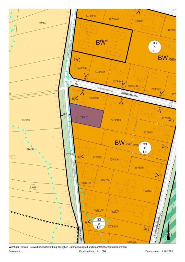 Grundstück kaufen in Wiener Neustadt – 731 m², € 290.000 – Bild 6 von 6