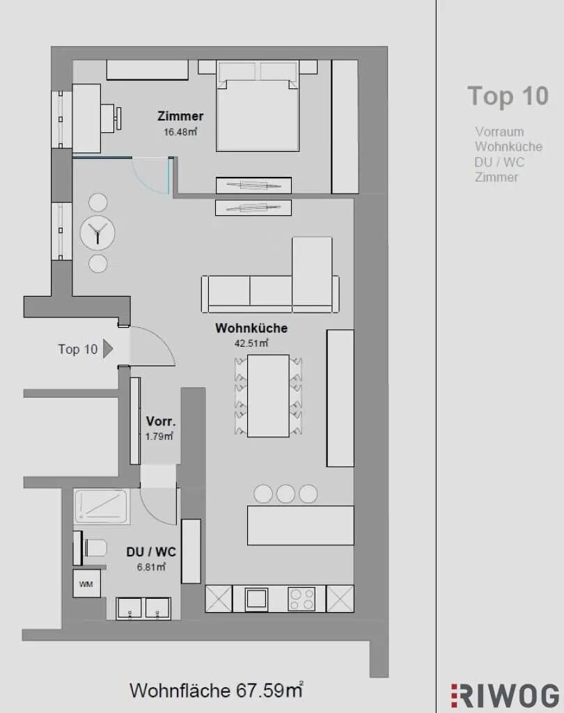 2-Zimmer-Wohnung kaufen in Wien – 67,59 m², € 449.000 – Bild 24 von 24