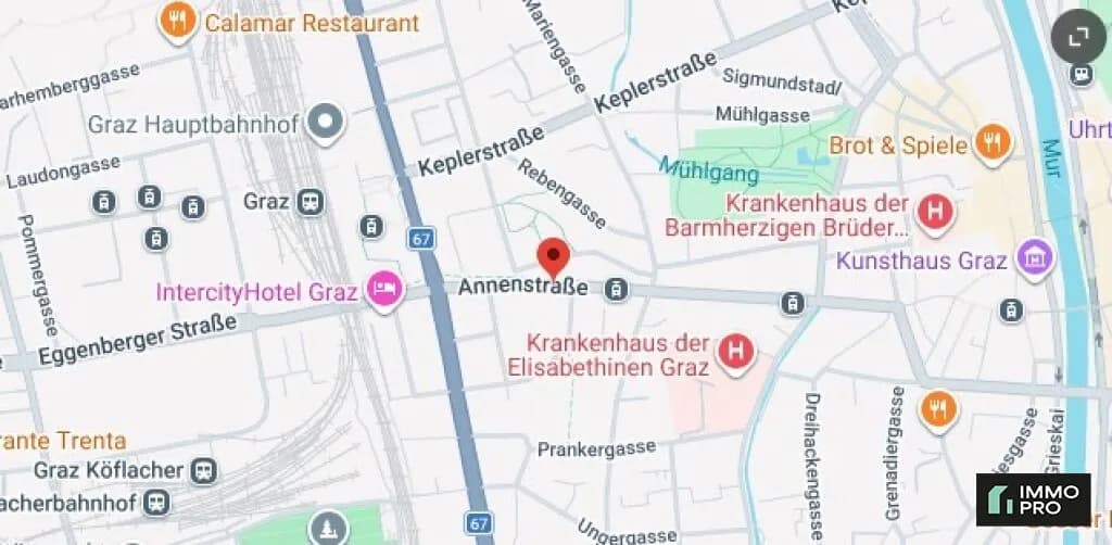 4-Zimmer-Gewerbeimmobilie mieten in Graz – 64 m², € 789 – Bild 2 von 3