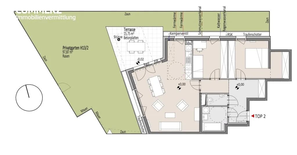 3-Zimmer-Wohnung kaufen in Wiener Neustadt – 81,29 m², € 296.288 – Bild 5 von 6