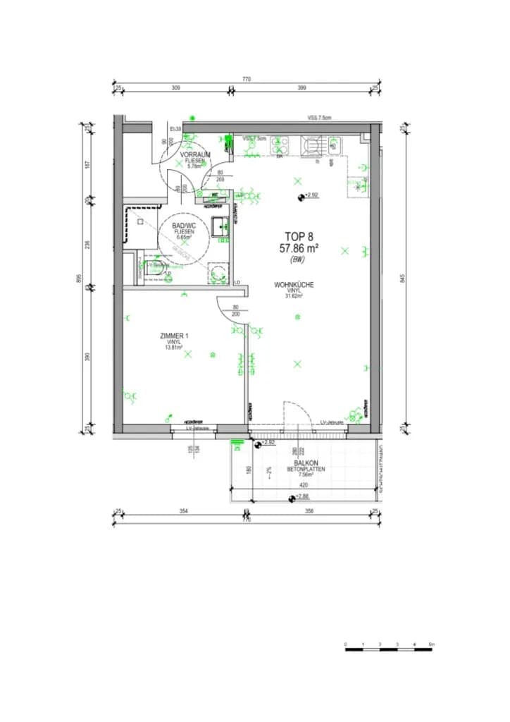 2-Zimmer-Wohnung mieten in Scheibbs – 57,86 m², € 521 – Bild 14 von 14
