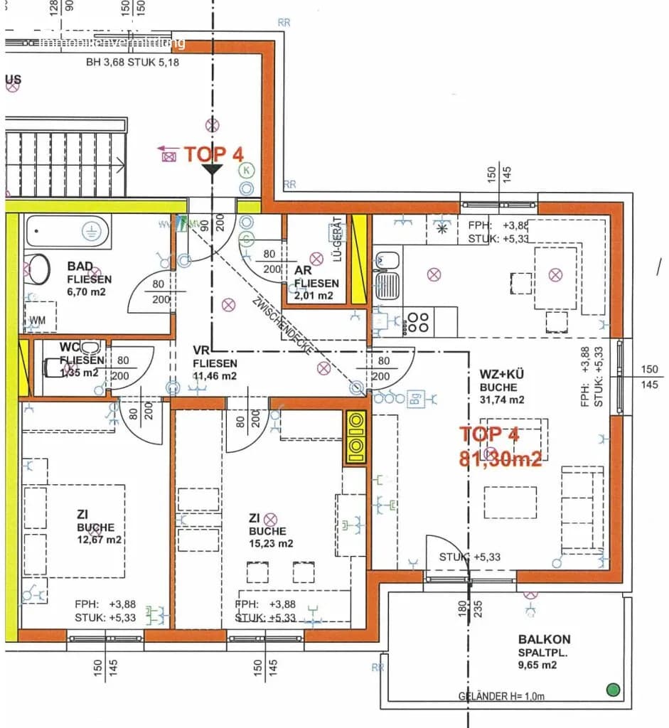 3-Zimmer-Wohnung mieten in Melk – 81,16 m², € 715 – Bild 10 von 10