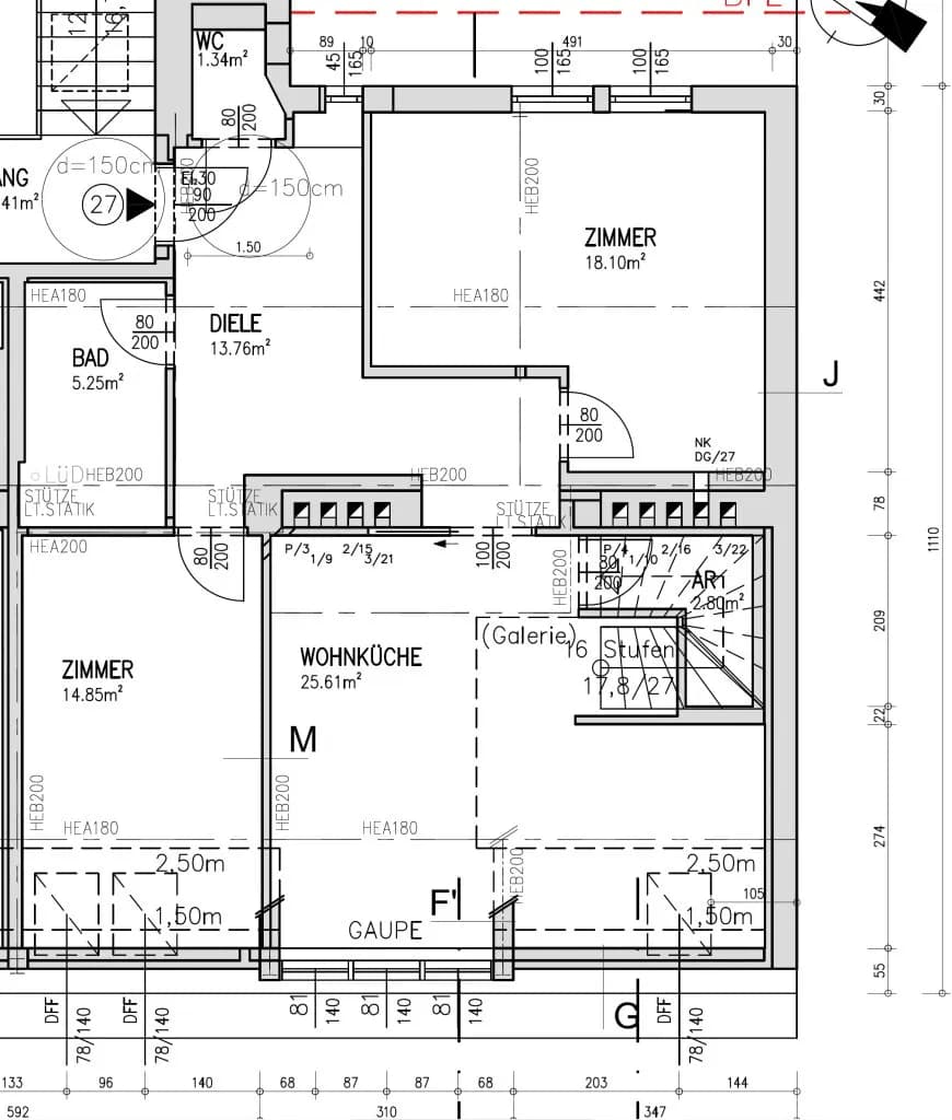 4-Zimmer-Wohnung mieten in Wien – 100 m², € 2.249 – Bild 19 von 19