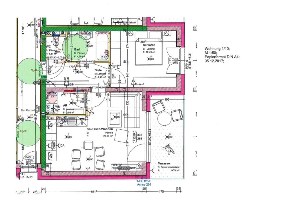 2-Zimmer-Wohnung kaufen in Krems an der Donau – 58,46 m², € 225.000 – Bild 8 von 8