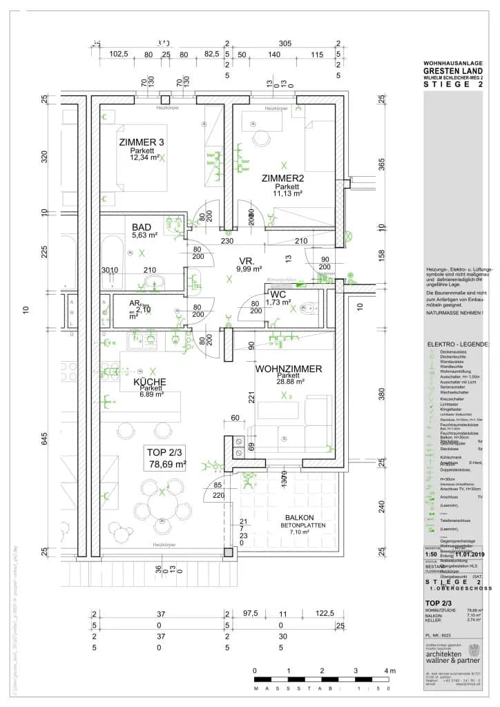 3-Zimmer-Wohnung mieten in Scheibbs – 78,69 m², € 708 – Bild 11 von 11