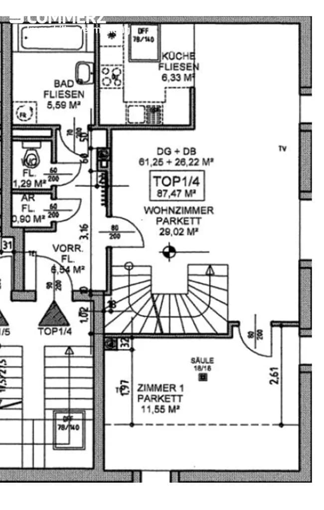 3-Zimmer-Wohnung mieten in Scheibbs – 87,47 m², € 722 – Bild 12 von 13