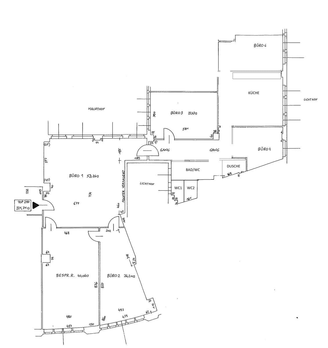 6-Zimmer-Gewerbeimmobilie mieten in Wien – 222 m², € 4.878 – Bild 18 von 20