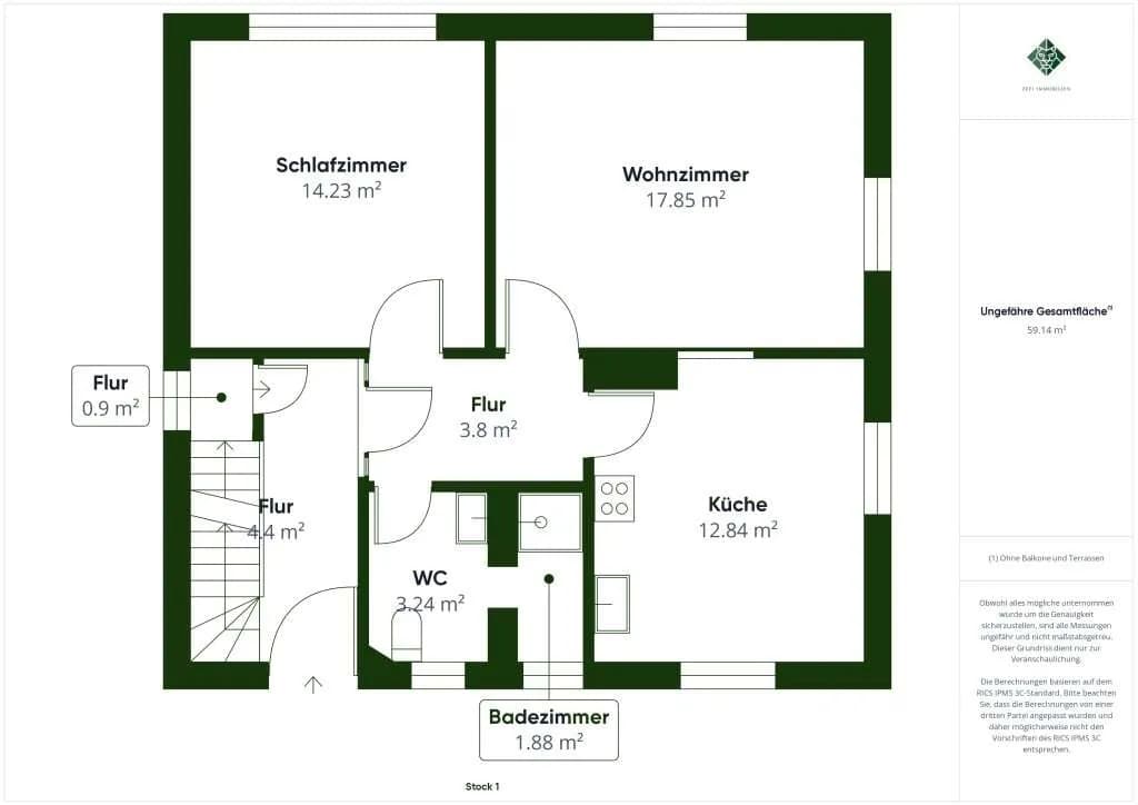 6-Zimmer-Haus kaufen in Kitzbühel – 140 m² – Bild 24 von 26