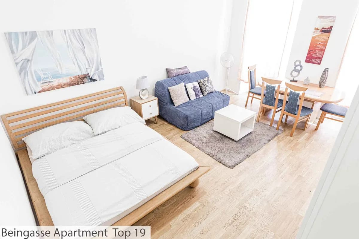 2-Zimmer-Wohnung mieten in Wien – 45 m², € 1.300
