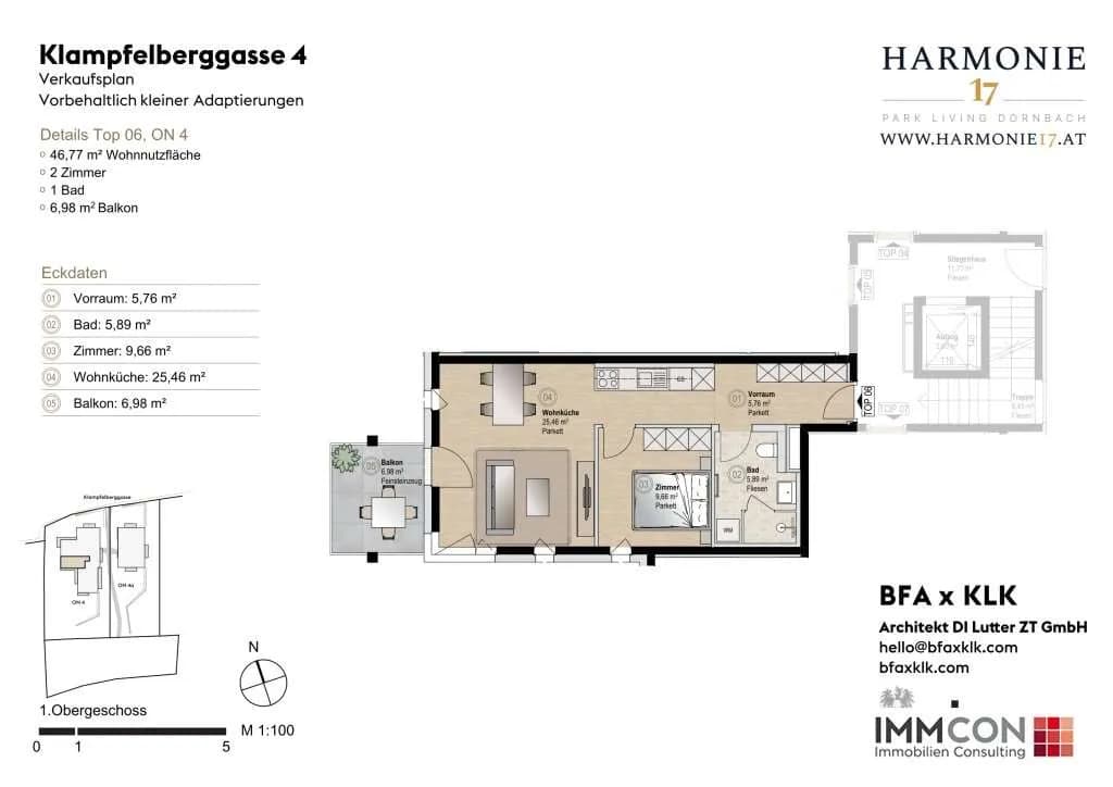 Wohnung kaufen in Wien – 46,77 m², € 475.000 – Bild 12 von 12