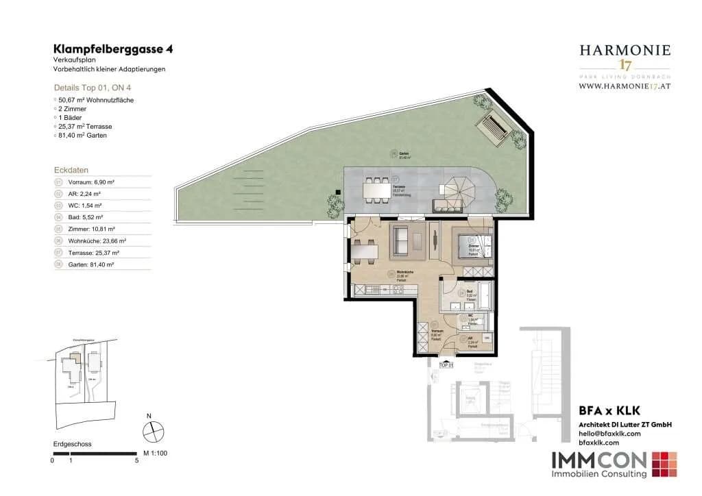 Wohnung kaufen in Wien – 50,67 m², € 545.000 – Bild 12 von 12