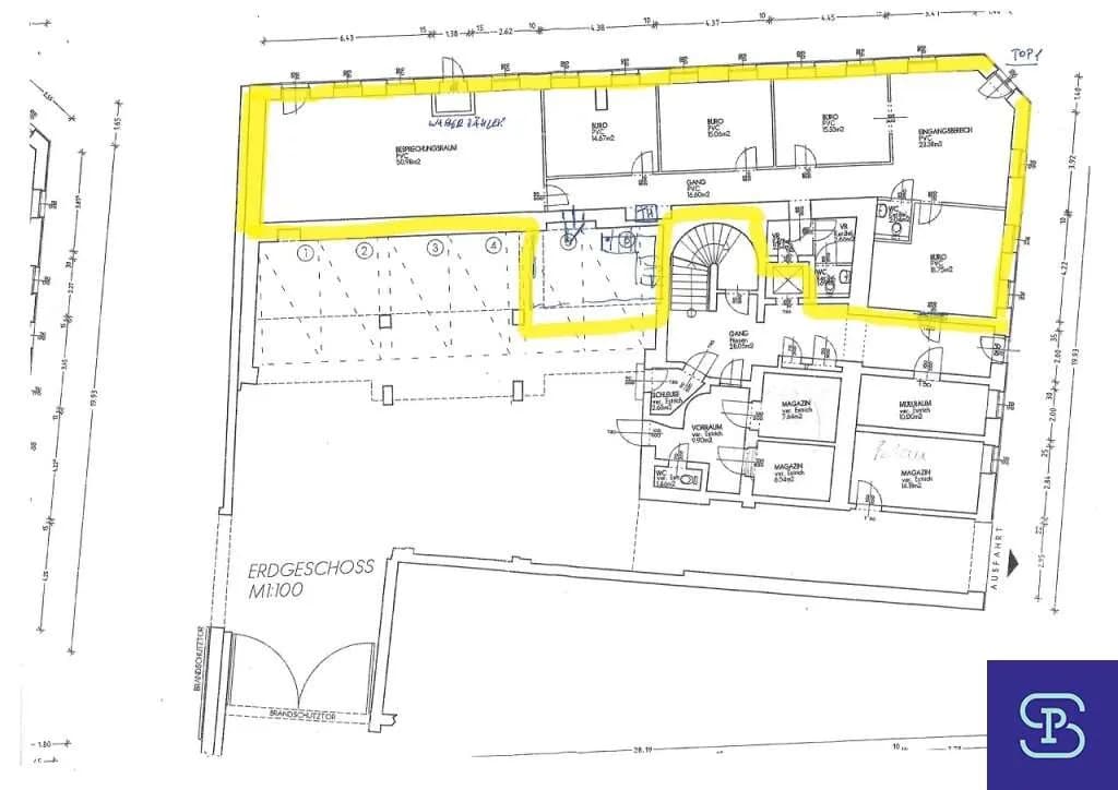 5-Zimmer-Gewerbeimmobilie mieten in Wien – 397 m², € 4.408 – Bild 15 von 16