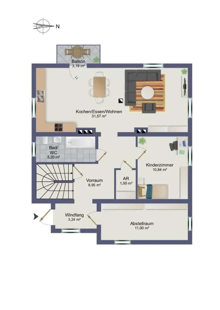4-Zimmer-Haus kaufen in Südoststeiermark – 138,83 m², € 329.000 – Bild 26 von 29