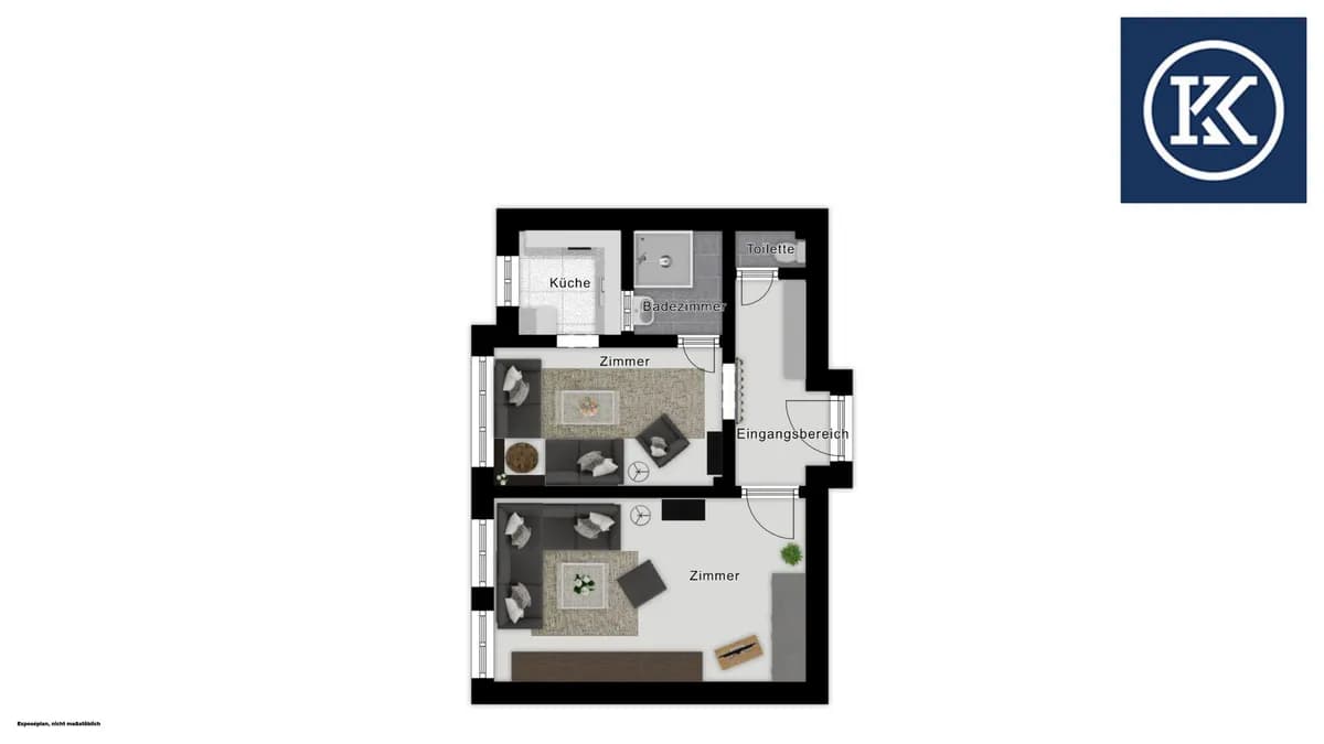 2-Zimmer-Wohnung kaufen in Wien – 44,71 m², € 250.000 – Bild 17 von 18