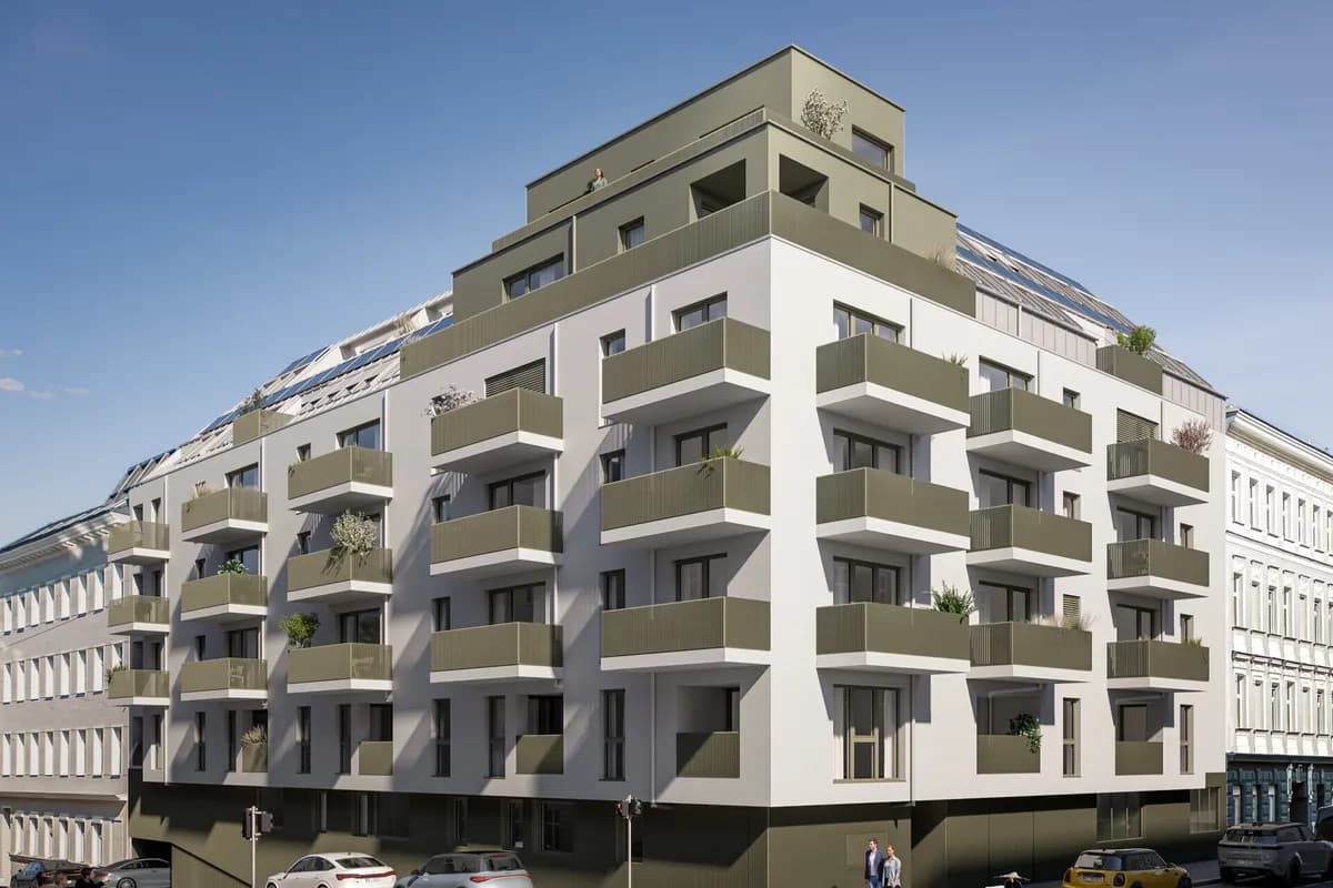 2-Zimmer-Wohnung kaufen in Wien – 43,4 m², € 350.000 – Bild 2 von 10