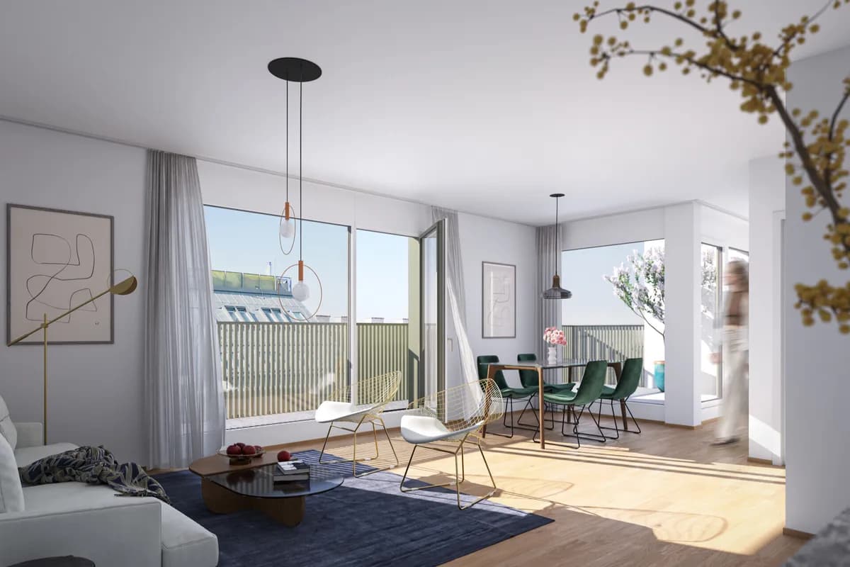 2-Zimmer-Wohnung kaufen in Wien – 43,4 m², € 350.000 – Bild 3 von 10