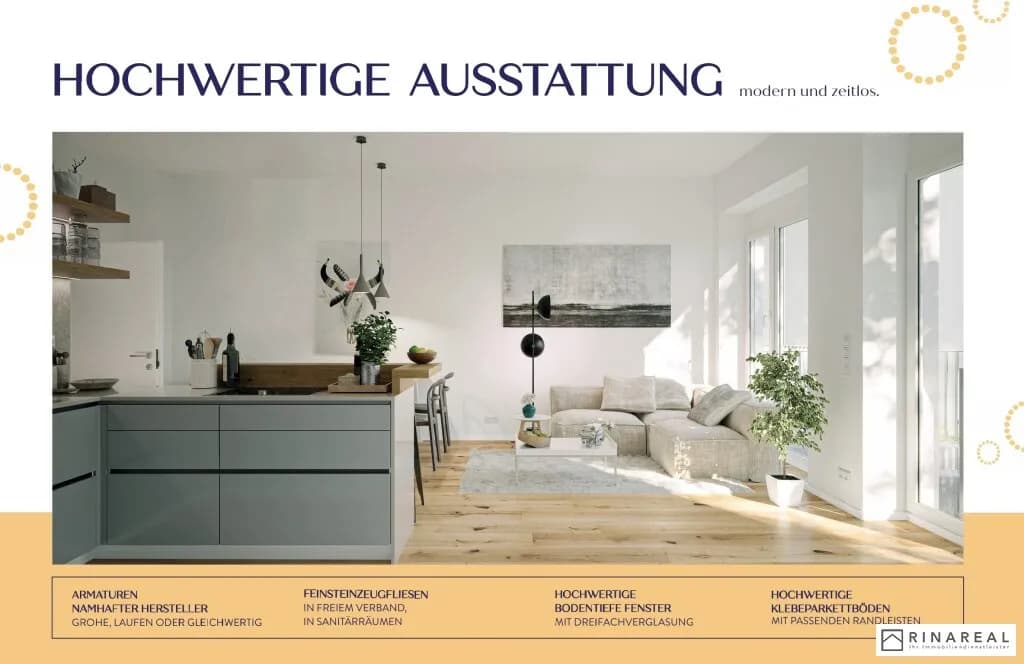 2-Zimmer-Wohnung kaufen in Bruck an der Leitha – 51,6 m², € 278.053 – Bild 3 von 7