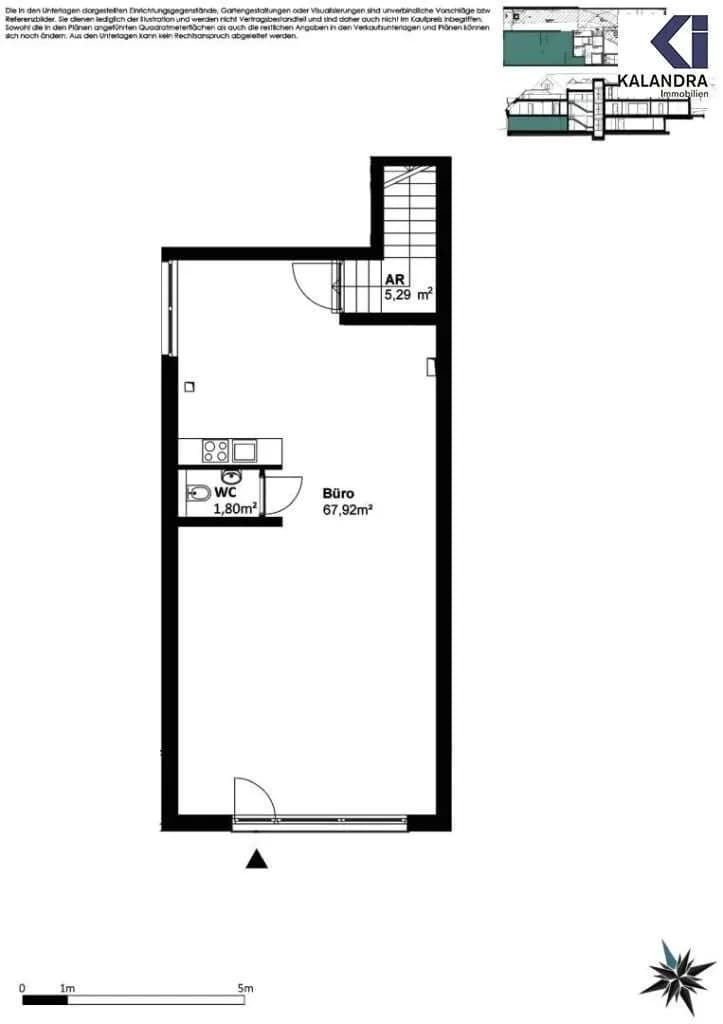 2-Zimmer-Gewerbeimmobilie kaufen in Wien – 75 m², € 299.000 – Bild 5 von 12