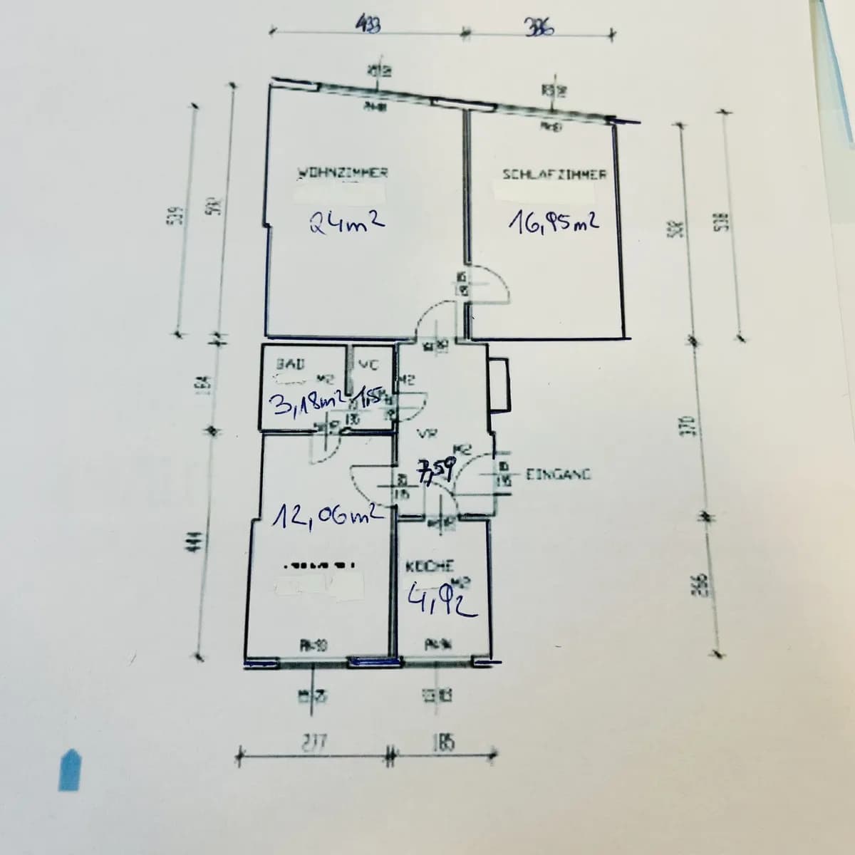 3-Zimmer-Wohnung mieten in Baden – 70 m², € 1.196 – Bild 22 von 23