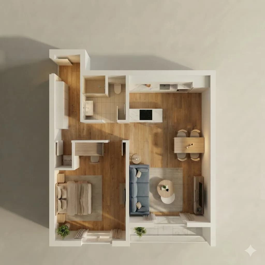 2-Zimmer-Wohnung kaufen in Wien – 69 m², € 369.000 – Bild 11 von 12