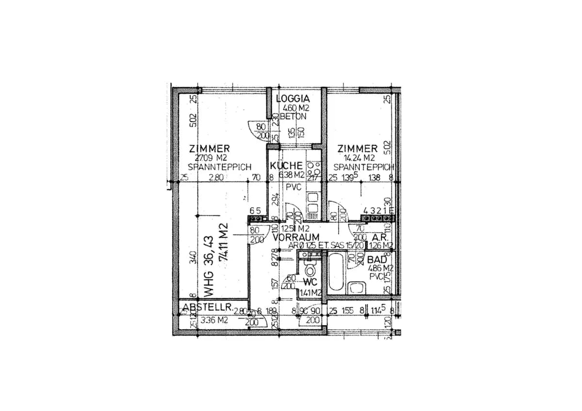 2-Zimmer-Wohnung mieten in Krems an der Donau – 75,71 m², € 797 – Bild 4 von 4