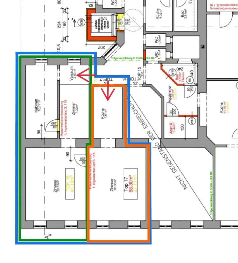2-Zimmer-Wohnung kaufen in Wien – 69 m², € 189.000 – Bild 16 von 17