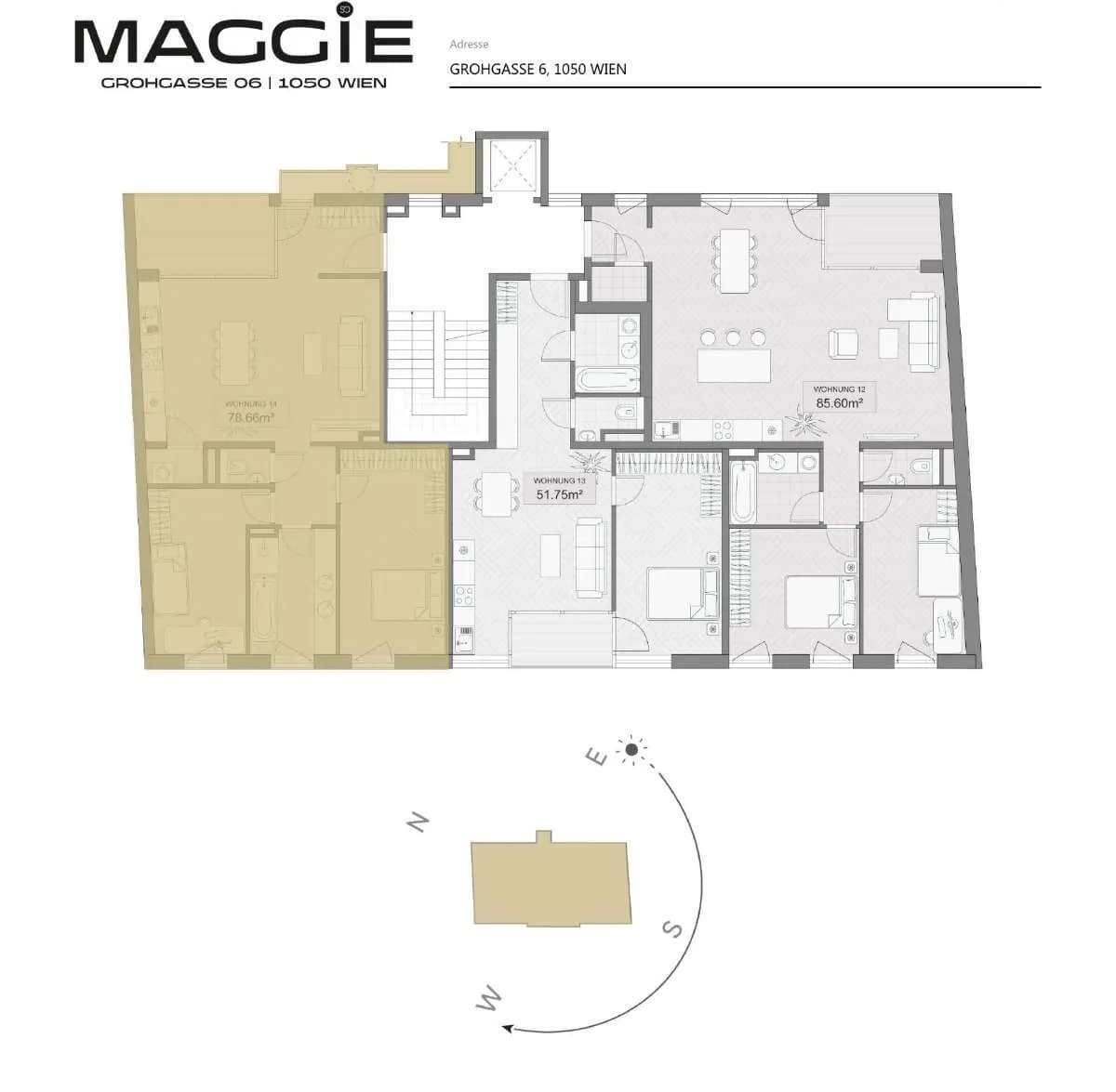 3-Zimmer-Wohnung kaufen in Wien – 76,58 m², € 849.500 – Bild 8 von 13