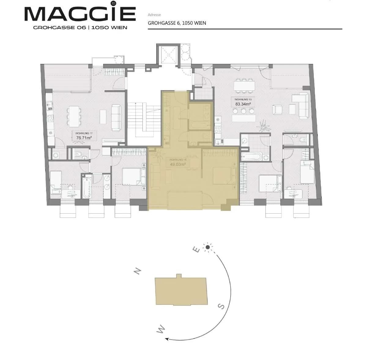 2-Zimmer-Wohnung kaufen in Wien – 49,42 m², € 576.700 – Bild 8 von 13