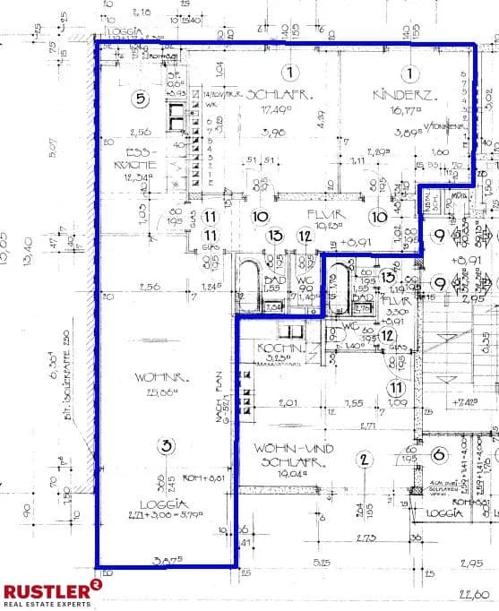 3-Zimmer-Wohnung mieten in Graz – 90,83 m², € 1.100 – Bild 12 von 13