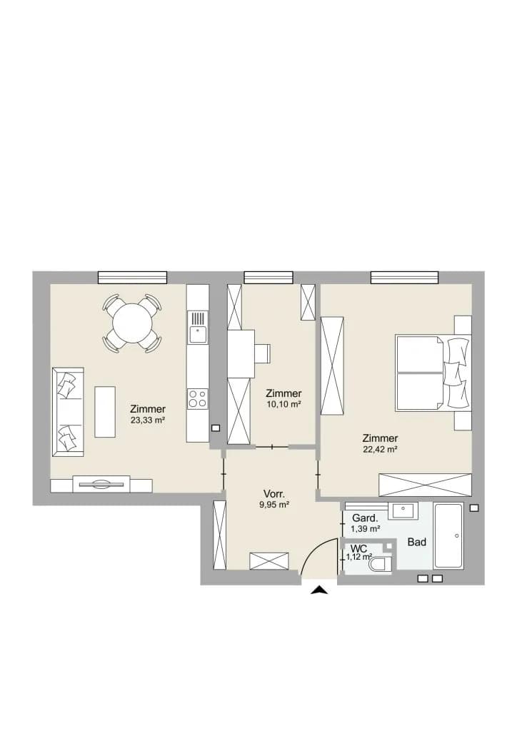 3-Zimmer-Wohnung kaufen in Wien – 71,57 m², € 364.000 – Bild 20 von 20