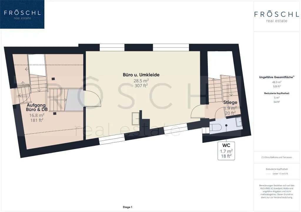 5-Zimmer-Gewerbeimmobilie kaufen in Horn – 408,29 m², € 799.000 – Bild 29 von 37