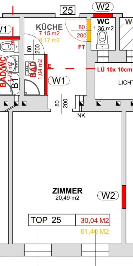 1-Zimmer-Wohnung kaufen in Wien – 26,72 m², € 98.900 – Bild 13 von 13