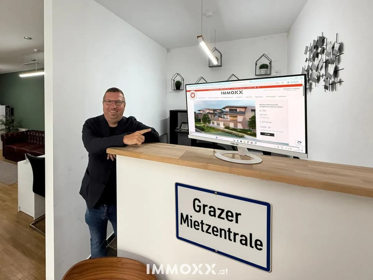 2-Zimmer-Wohnung mieten in Graz – 56,72 m², € 832