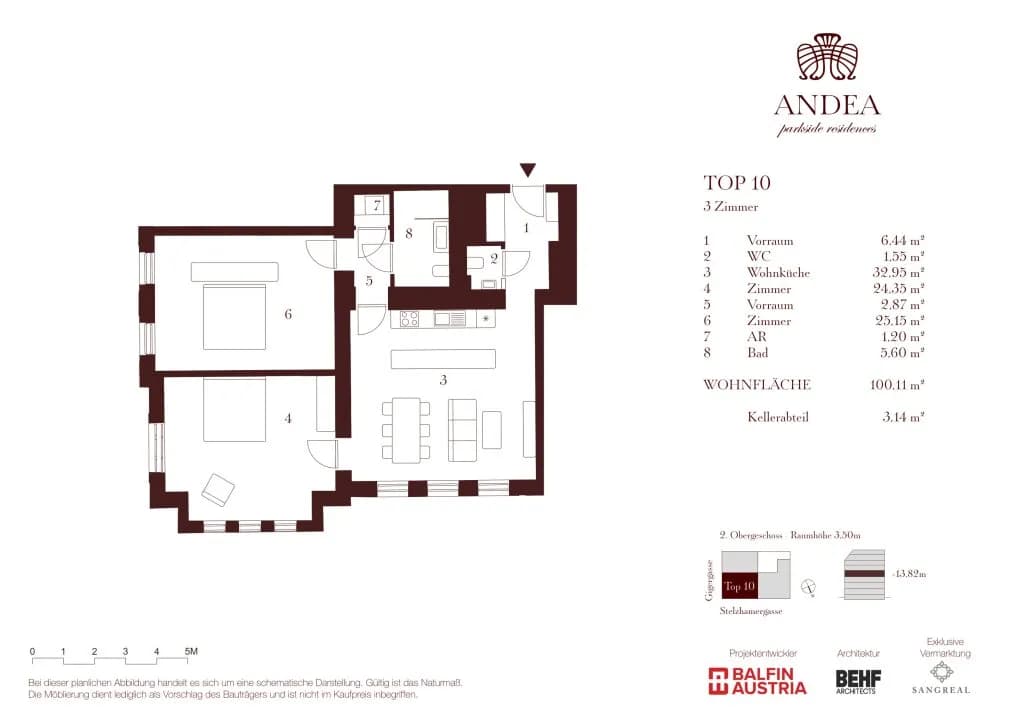 3-Zimmer-Wohnung kaufen in Wien – 100,11 m², € 1.265.000 – Bild 9 von 10