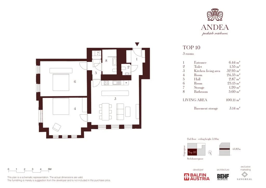 3-Zimmer-Wohnung kaufen in Wien – 100,11 m², € 1.265.000 – Bild 10 von 10