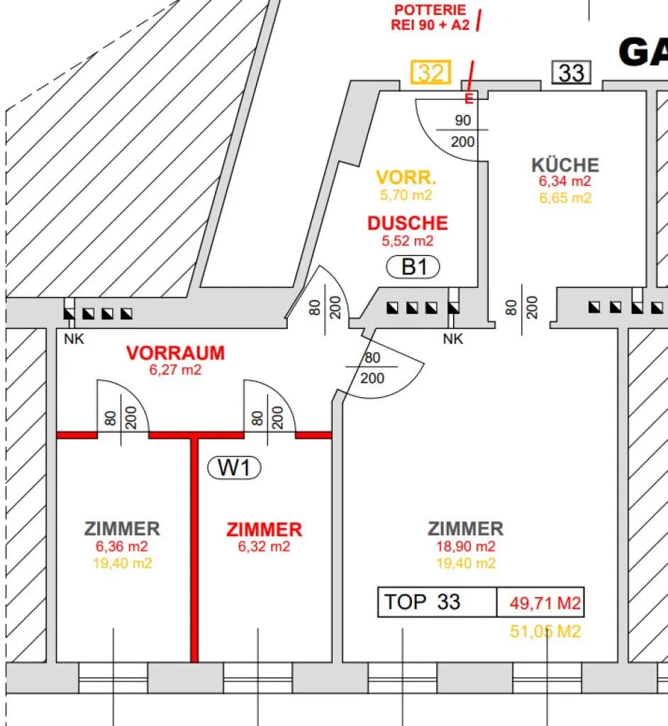 3-Zimmer-Wohnung kaufen in Wien – 49,71 m², € 179.000 – Bild 20 von 20
