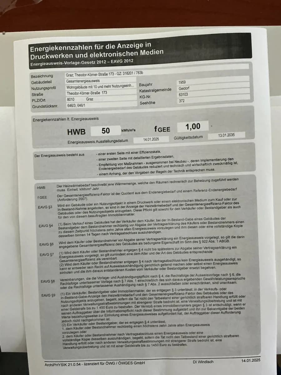 3-Zimmer-Wohnung kaufen in Graz – 91 m², € 248.000 – Bild 8 von 8