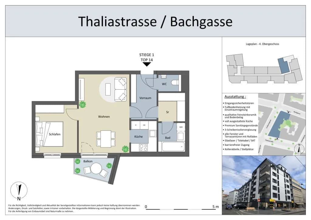 2-Zimmer-Wohnung mieten in Wien – 52 m², € 1.149 – Bild 17 von 17