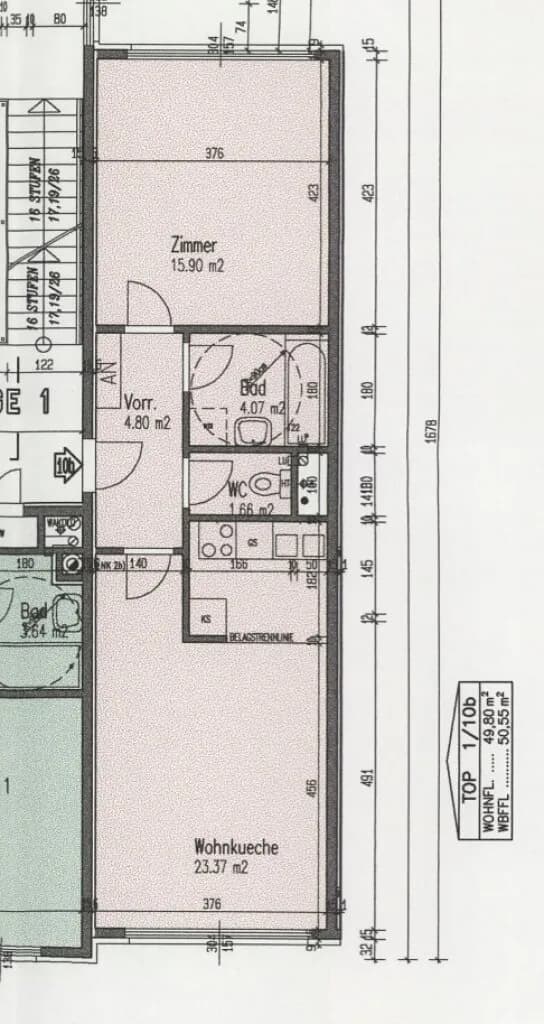 2-Zimmer-Wohnung kaufen in Wien – 49,8 m², € 199.900 – Bild 24 von 25