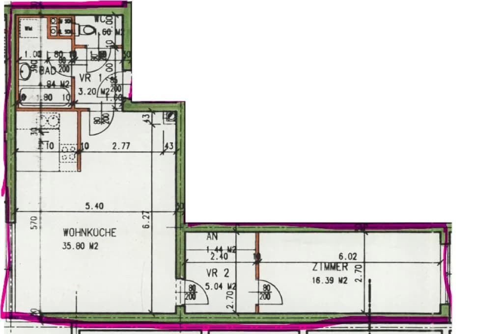 2-Zimmer-Wohnung kaufen in Wien – 62,61 m², € 219.900 – Bild 22 von 24