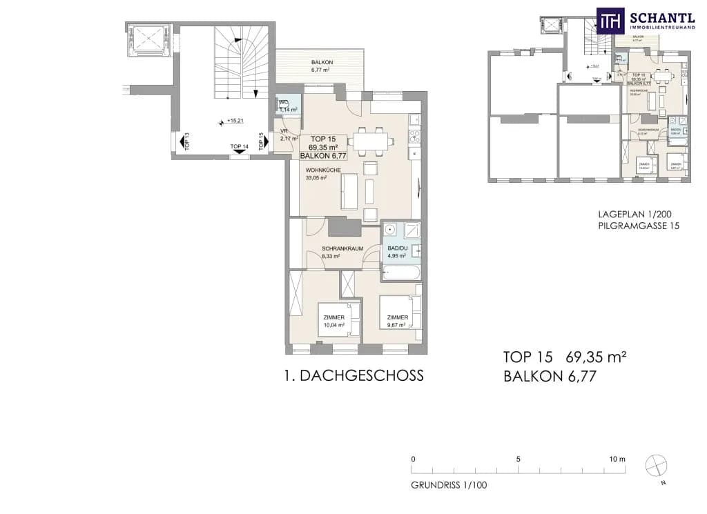 3-Zimmer-Wohnung kaufen in Wien – 69,35 m², € 599.000 – Bild 36 von 37