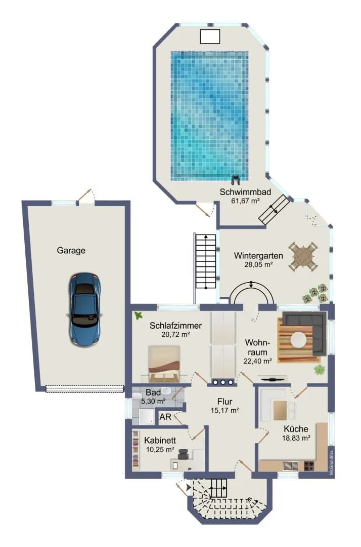 9-Zimmer-Haus kaufen in Perg – 276,79 m², € 1.290.000 – Bild 37 von 39
