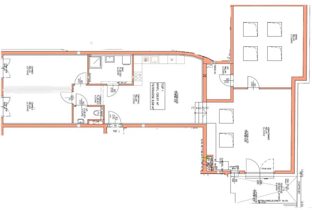 4-Zimmer-Wohnung mieten in Korneuburg – 126,61 m², € 1.991 – Bild 18 von 18