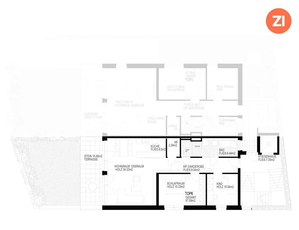3-Zimmer-Wohnung kaufen in Gmunden – 87 m², € 521.258 – Bild 10 von 10